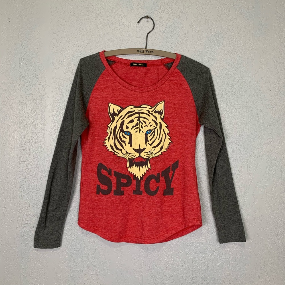 Purfect for cool cats and kittens tiger graphic T